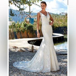 NEW WITH TAGS Eddy K Vera Wedding Dress